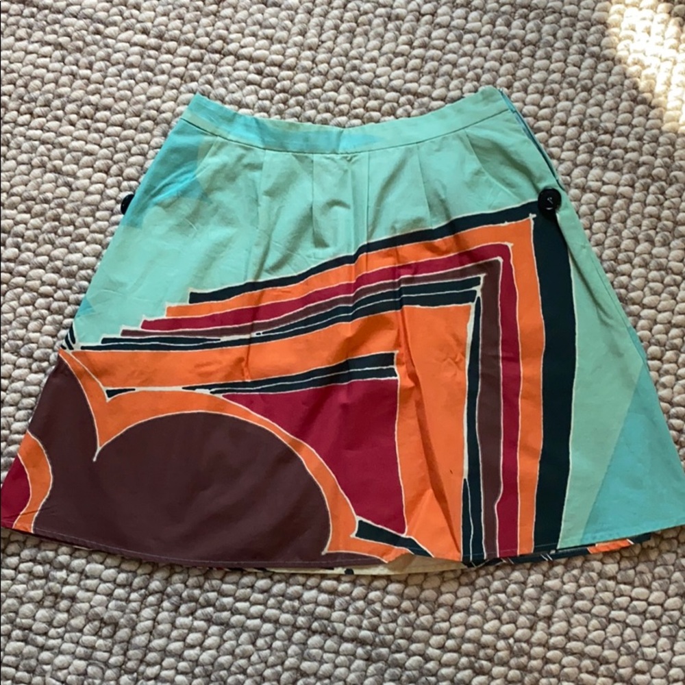Geometric skirt